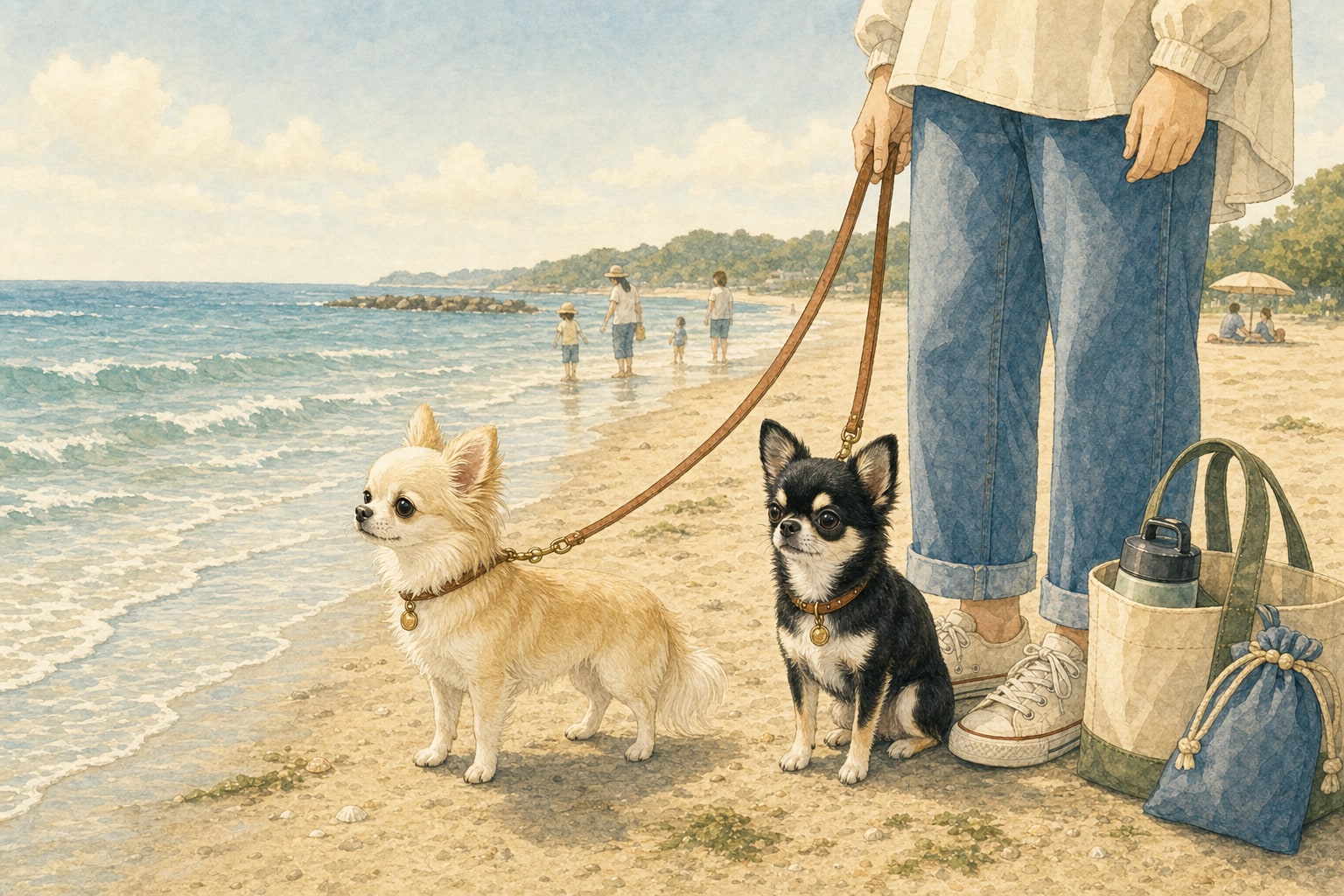 犬とビーチ・海でのマナー｜砂浜のルールと周りへの配慮の紹介画像