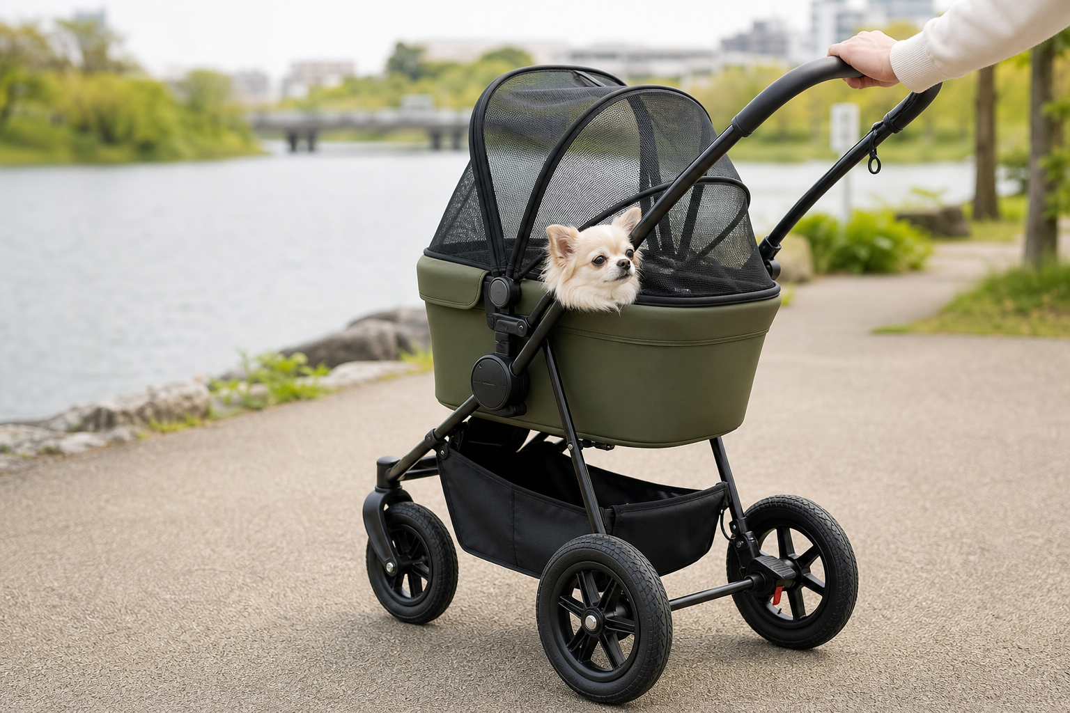 AirBuggy for Pet DOME3 SET レギュラー（クローバー）の紹介画像3