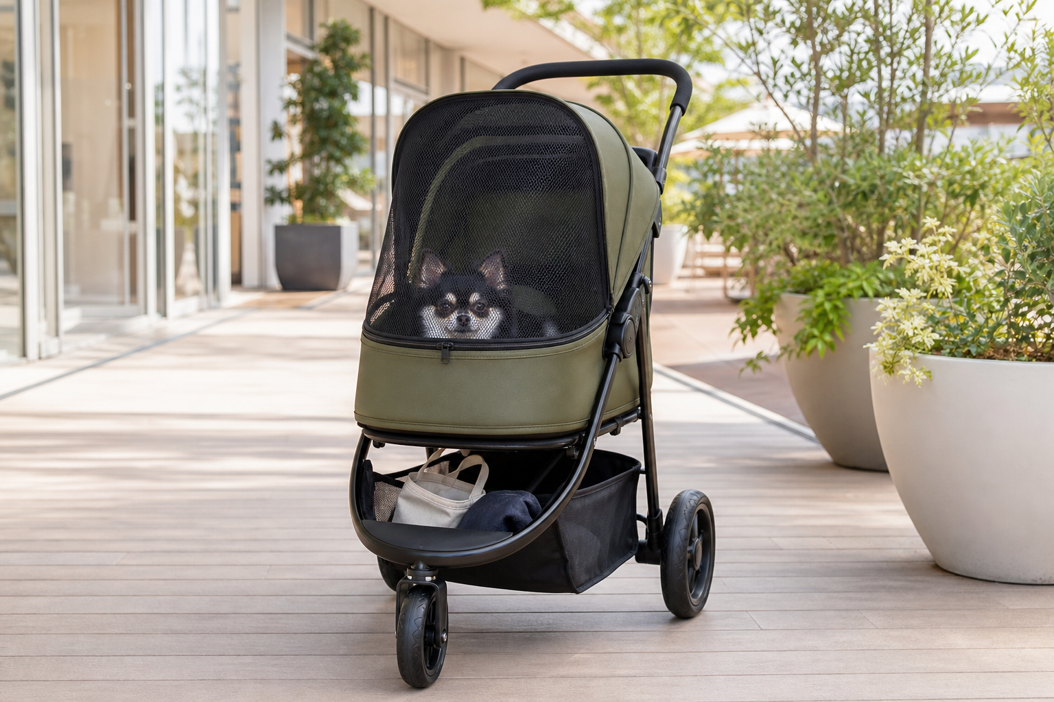 AirBuggy for Pet DOME3 SET レギュラー（クローバー）の紹介画像4