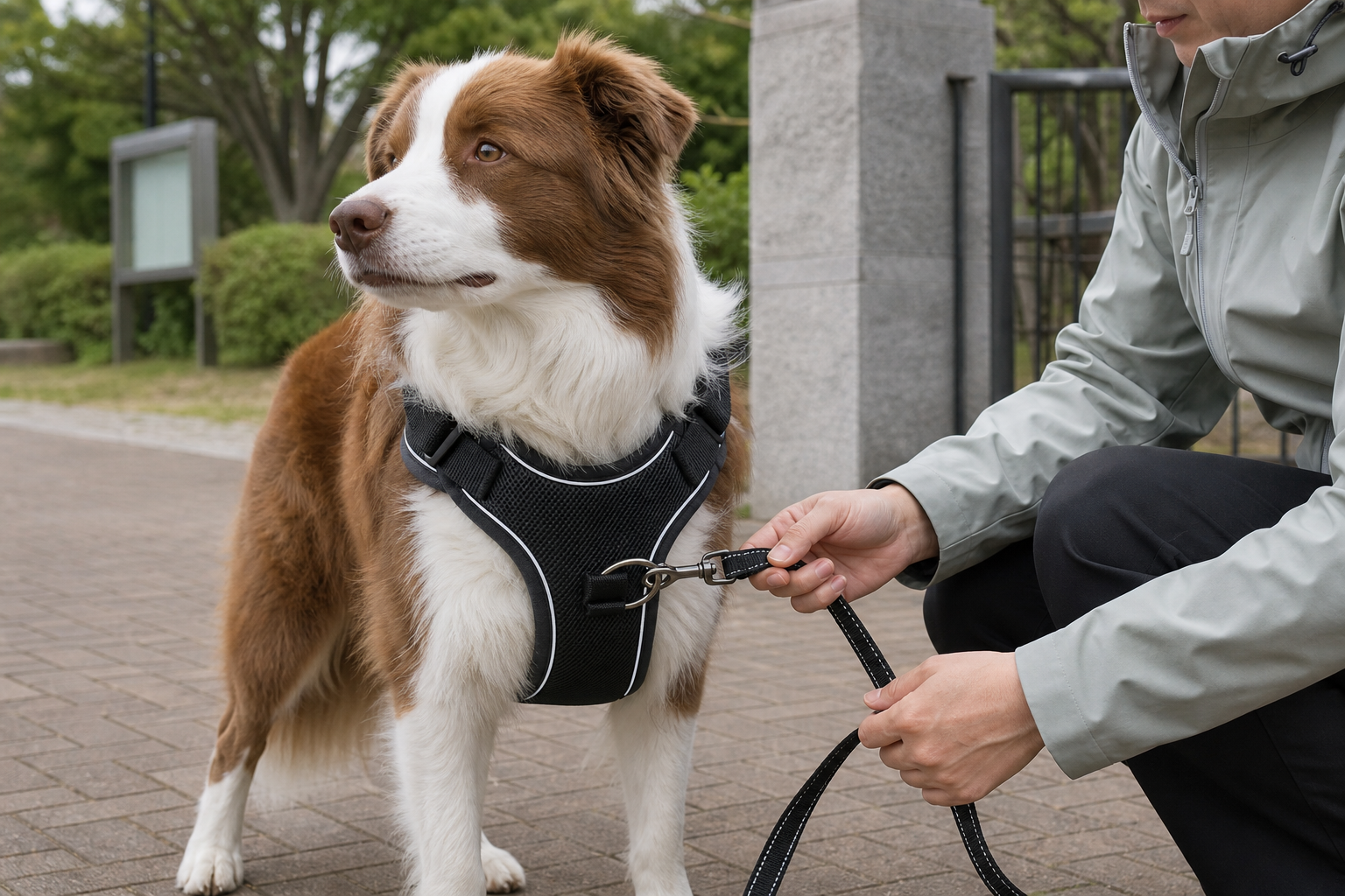rabbitgoo 犬 ハーネス 大型犬用（ハンドル付・20-32kg）の紹介画像2