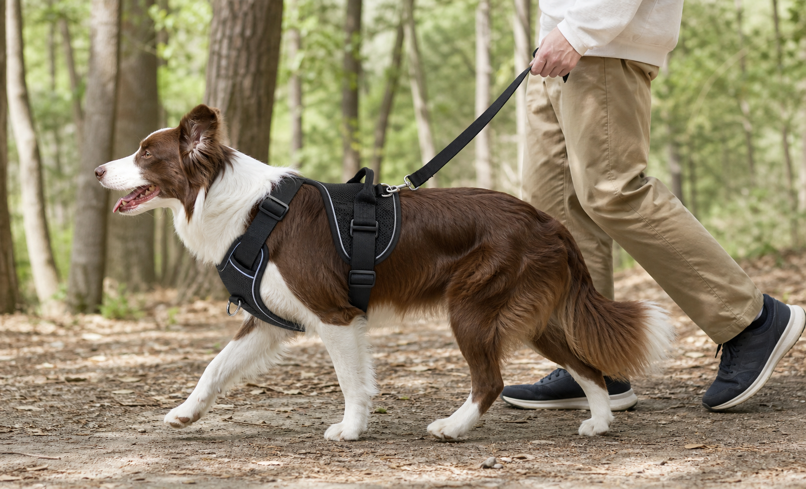 rabbitgoo 犬 ハーネス 大型犬用（ハンドル付・20-32kg）の紹介画像4