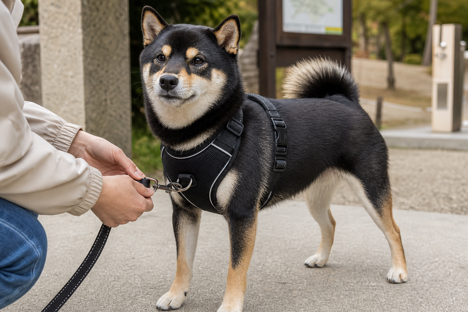 rabbitgoo 犬 ハーネス 引っ張り防止（中型犬・前後Dカン）の紹介画像2