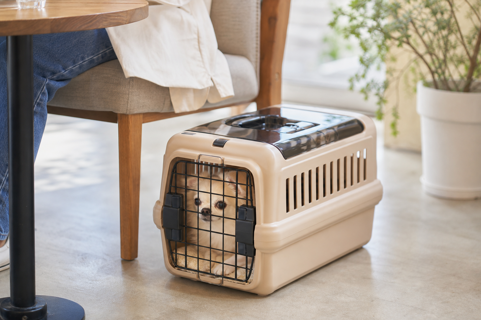 リッチェル キャンピングキャリーファイン ダブルドア Sの紹介画像3