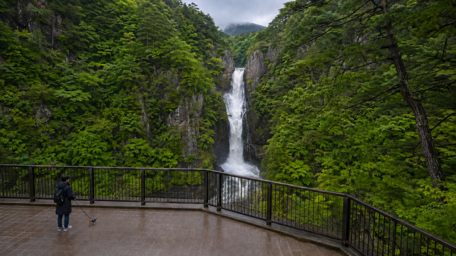 秋保大滝（AIイメージ画像）