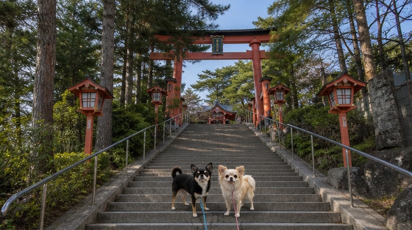 新倉山浅間公園・忠霊塔のAIイメージ画像2