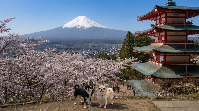 新倉山浅間公園・忠霊塔のAIイメージ画像3