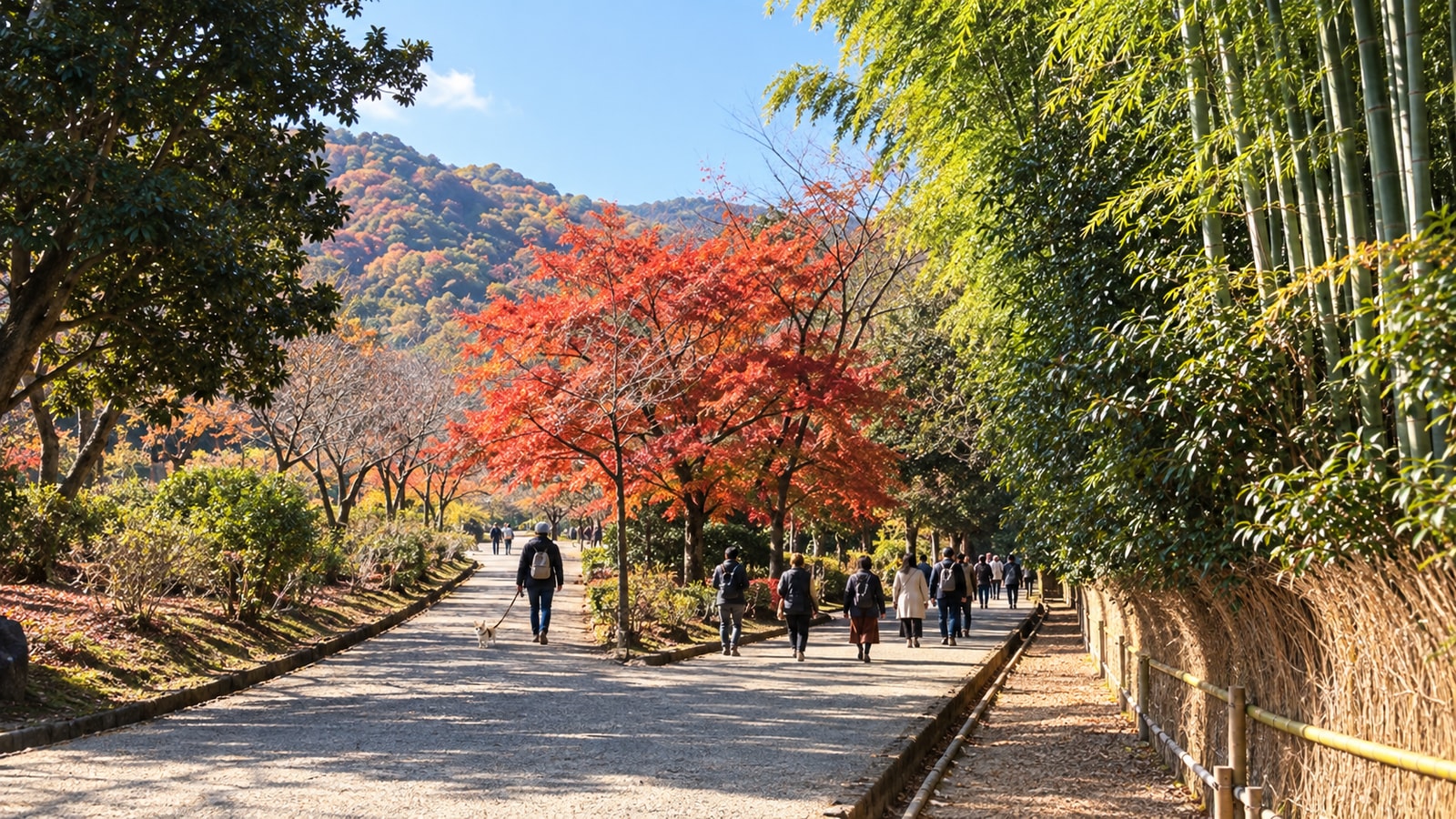 嵐山 竹林の小径・渡月橋のAIイメージ画像3