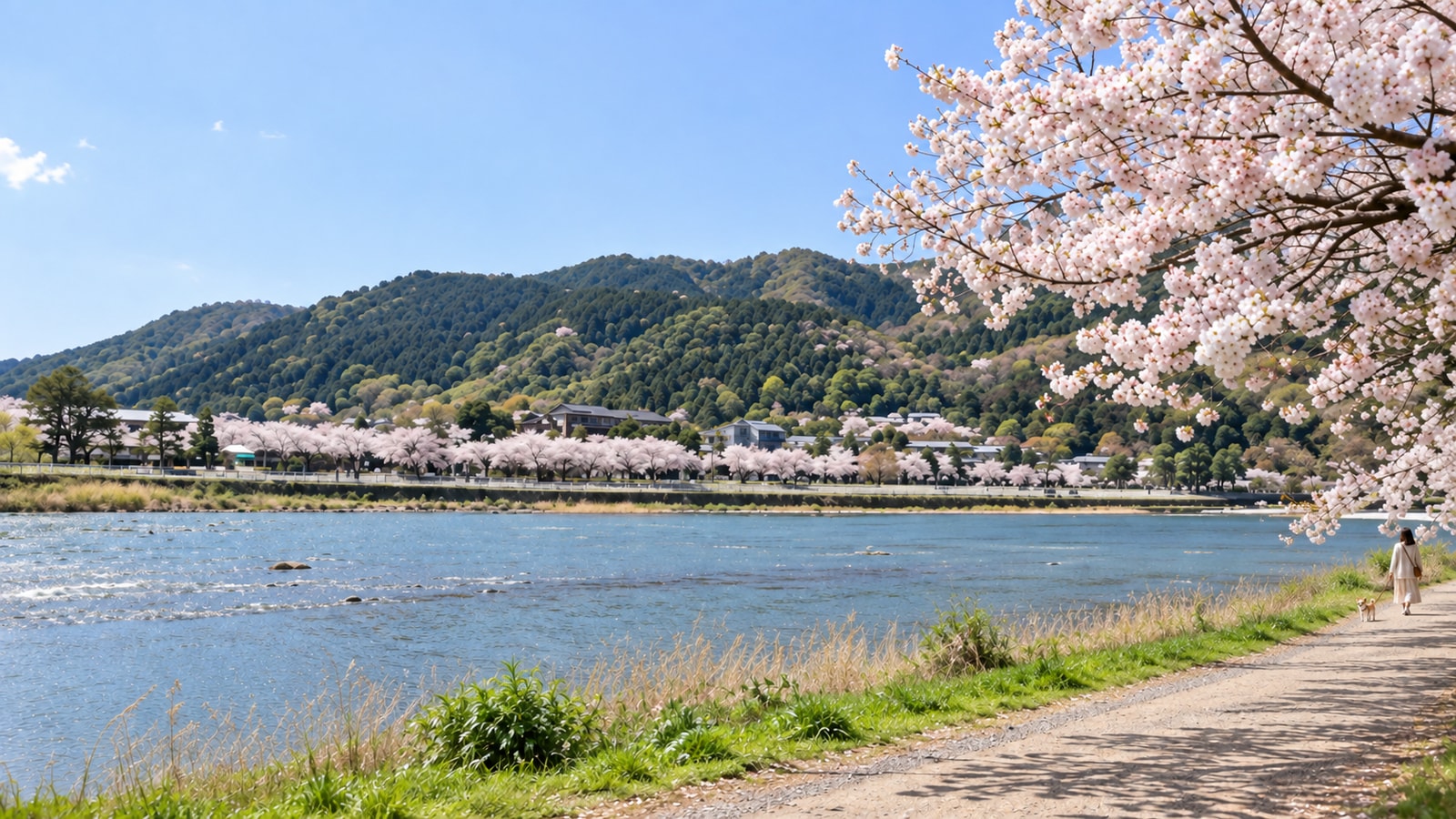 嵐山 竹林の小径・渡月橋のAIイメージ画像4