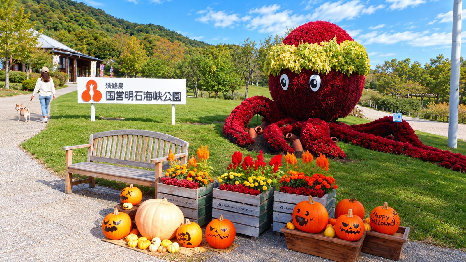 淡路島 国営明石海峡公園のAIイメージ画像3