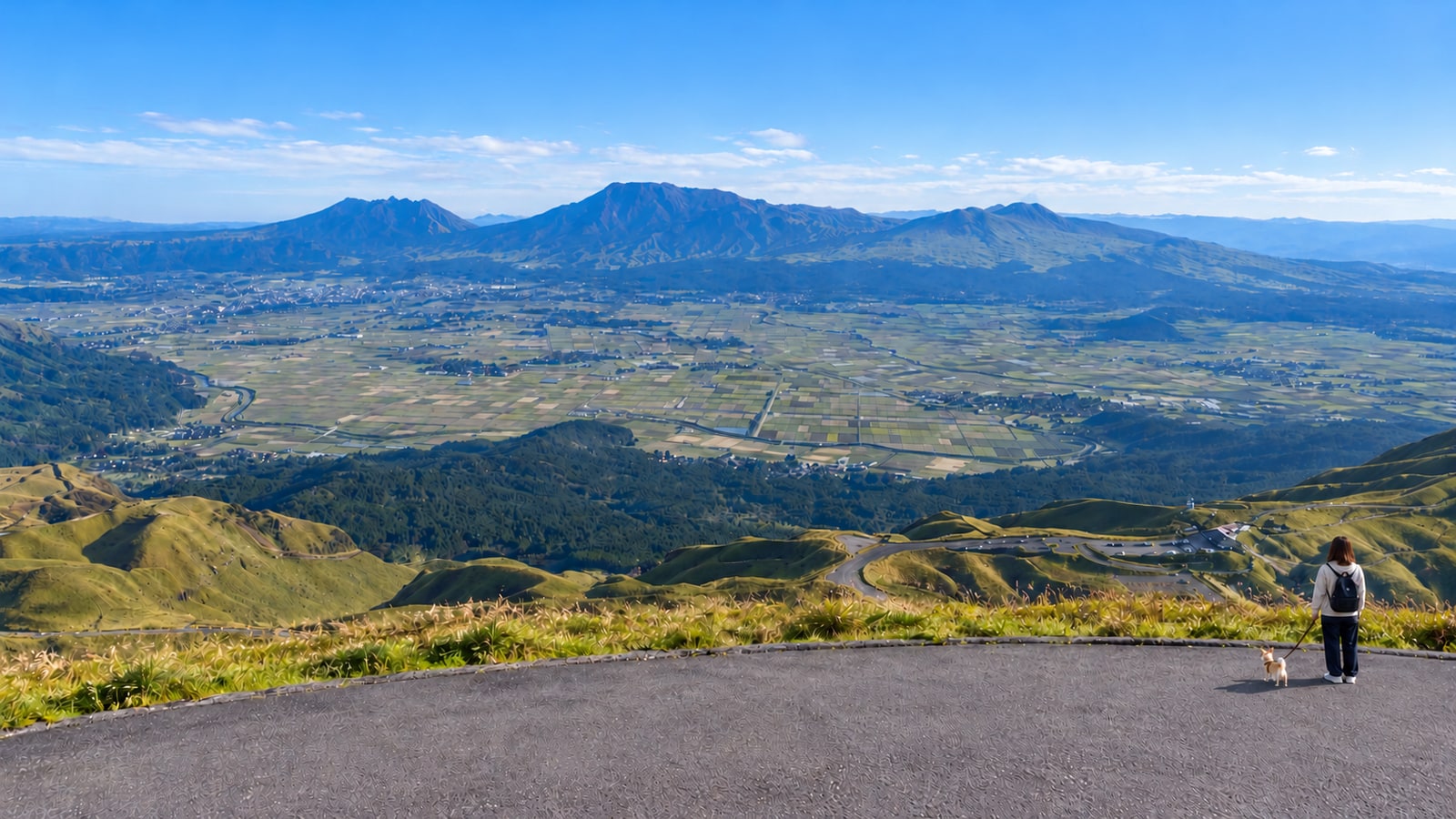 大観峰（AIイメージ画像）