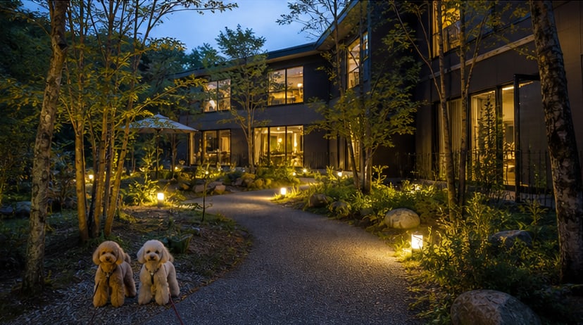 DOG DEPT GARDEN HOTEL 軽井沢のAIイメージ画像4