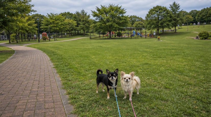 ふなばしアンデルセン公園ドッグランのAIイメージ画像3