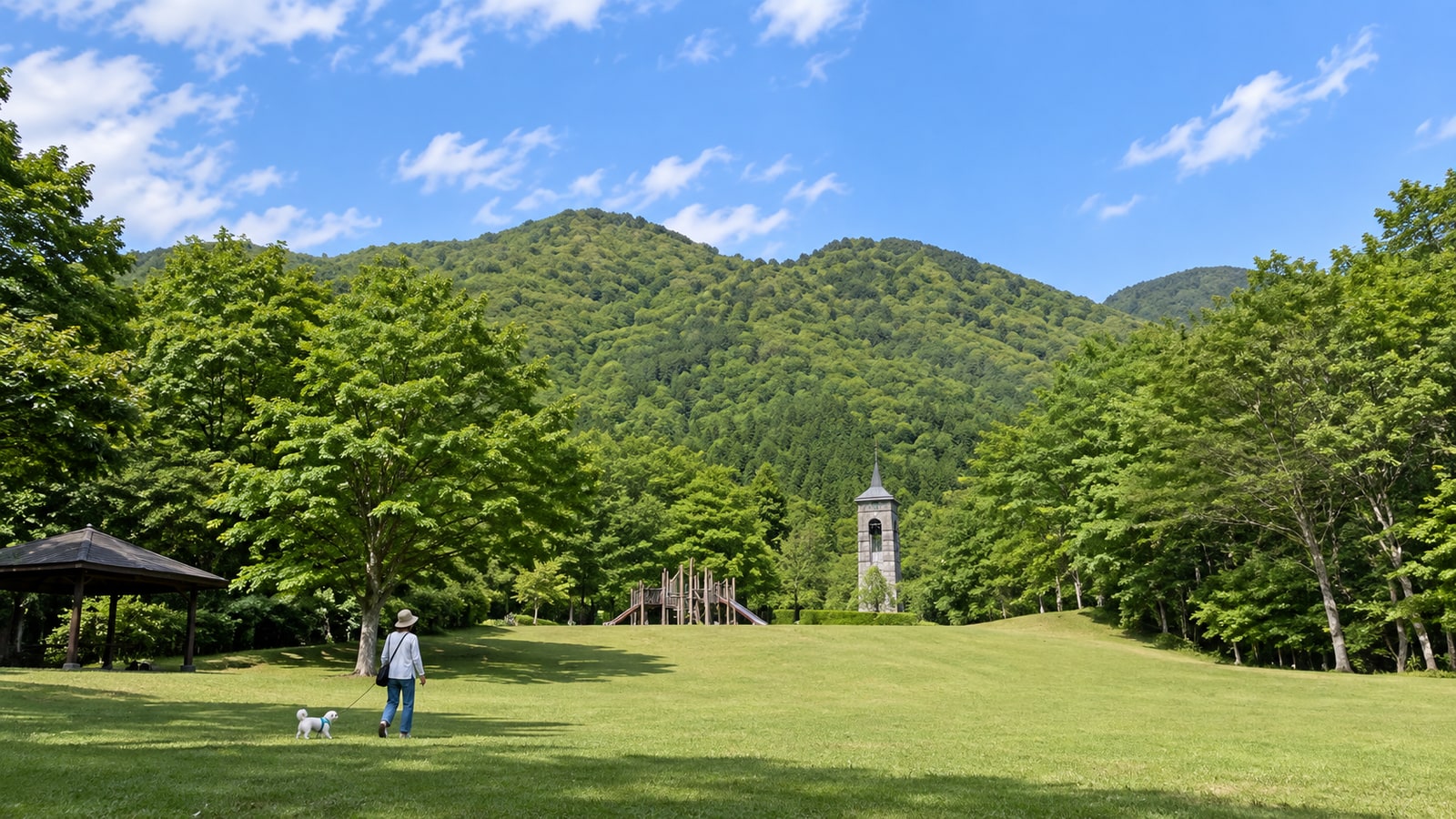 箱の森プレイパーク（塩原温泉家族旅行村）（AIイメージ画像）