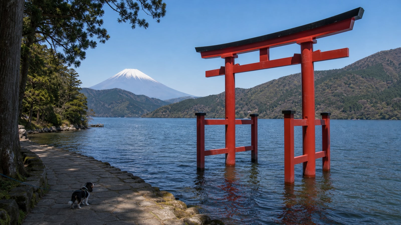 芦ノ湖（箱根）のAIイメージ画像2