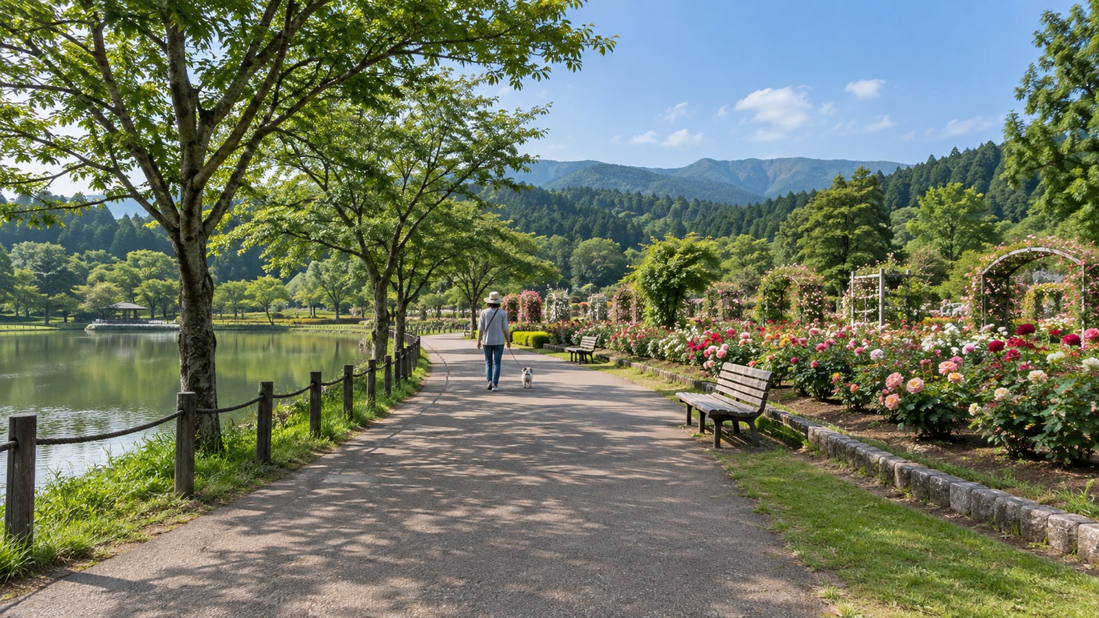 東沢バラ公園のAIイメージ画像3