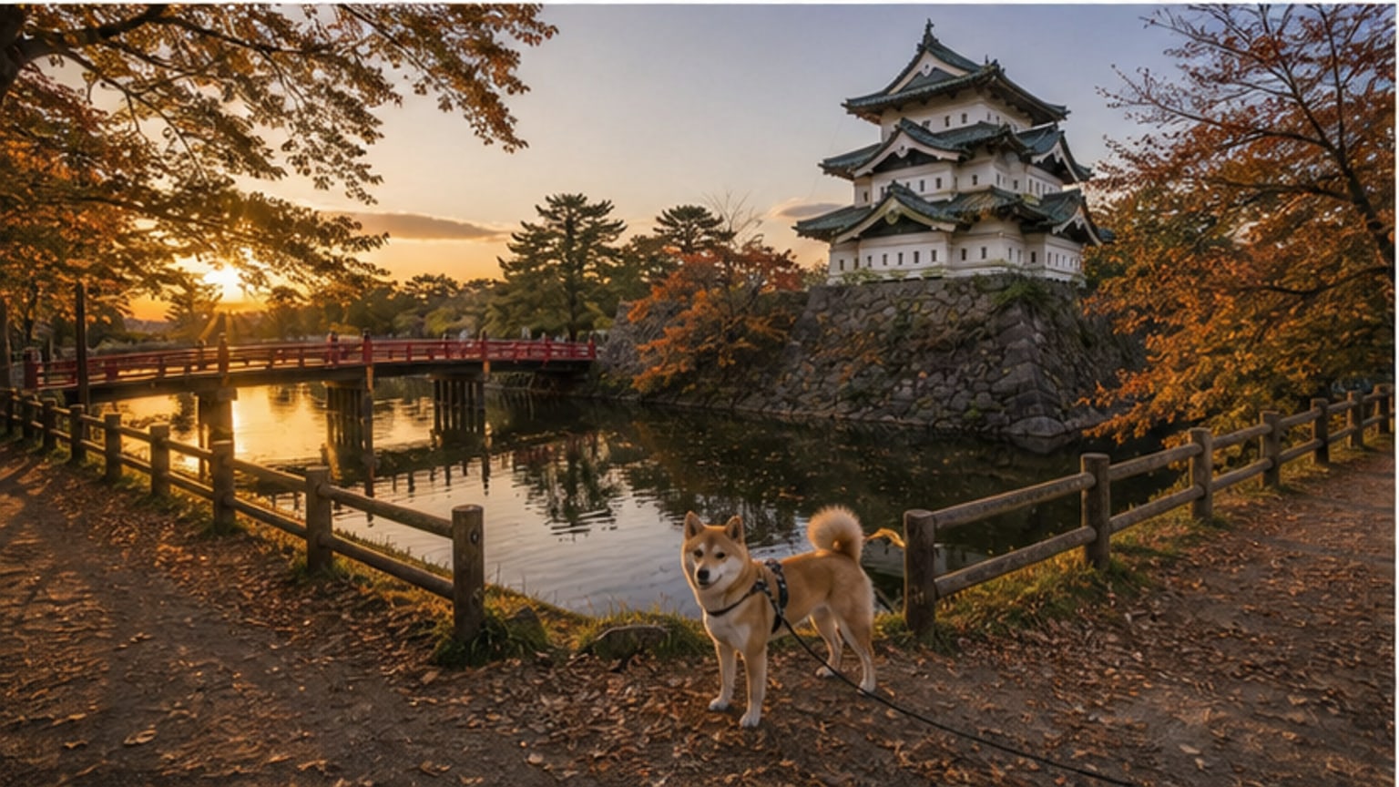 弘前公園（弘前城）のAIイメージ画像3