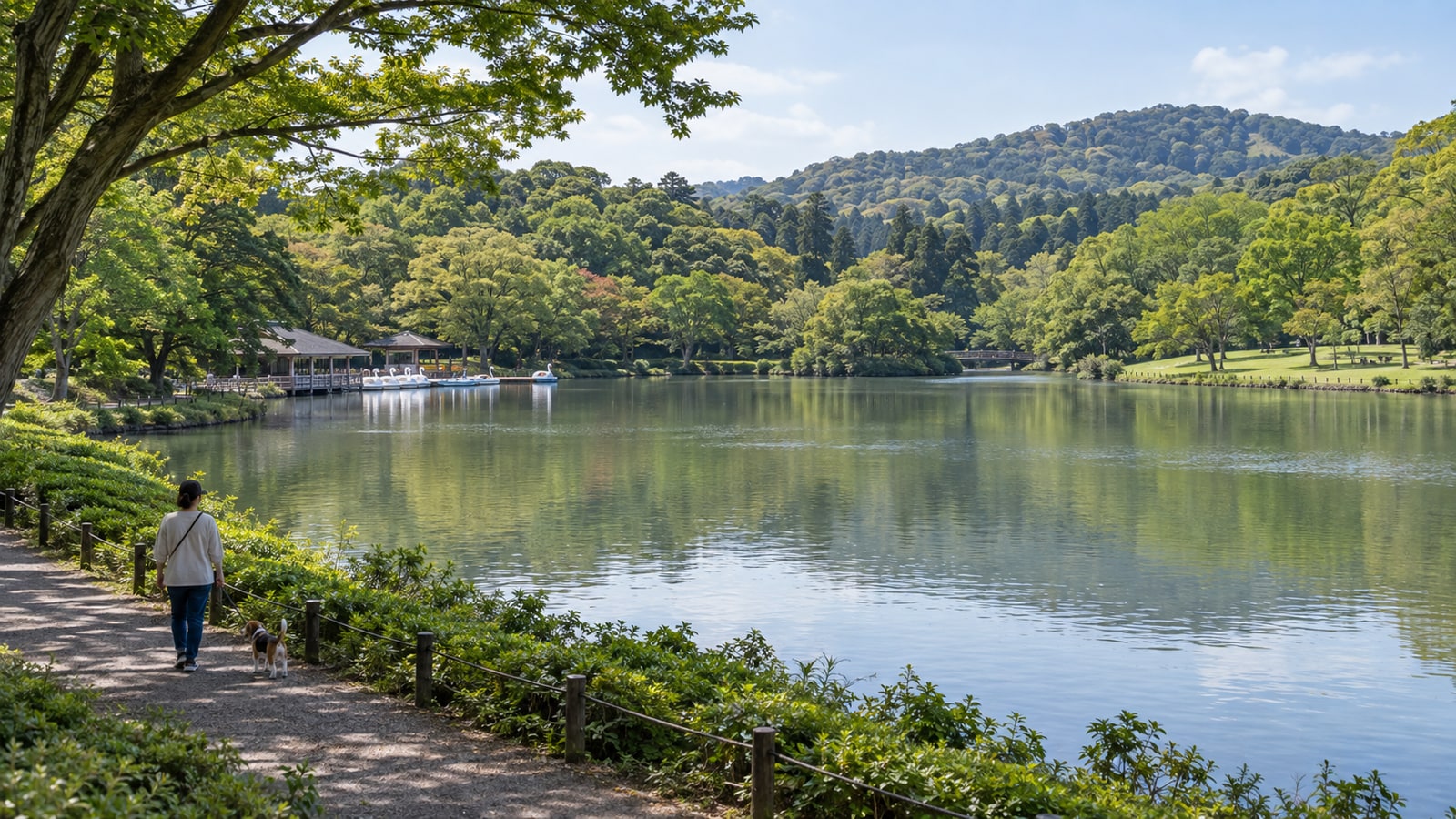 県立井頭公園（AIイメージ画像）
