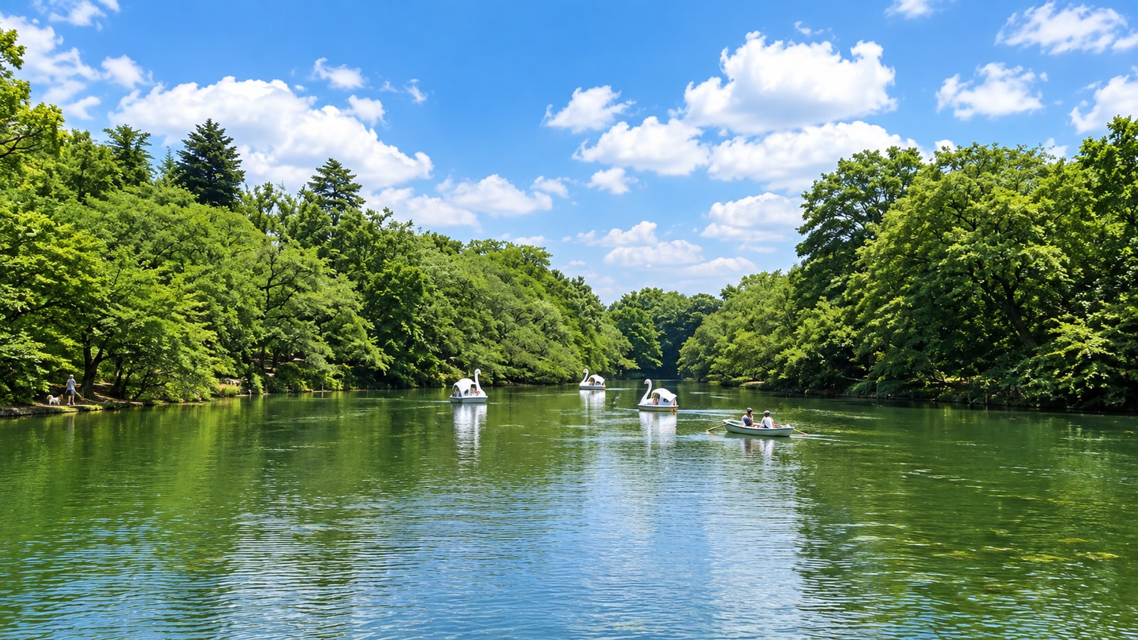 井の頭恩賜公園（AIイメージ画像）