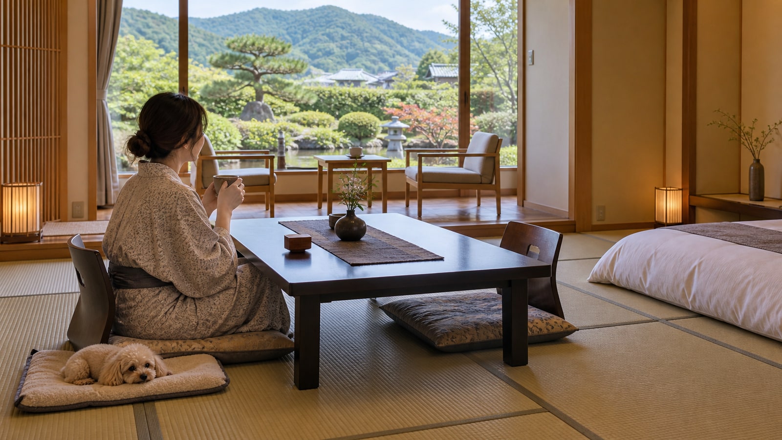岩室温泉 越後平野と弥彦連山一望の宿 穂々のAIイメージ画像2
