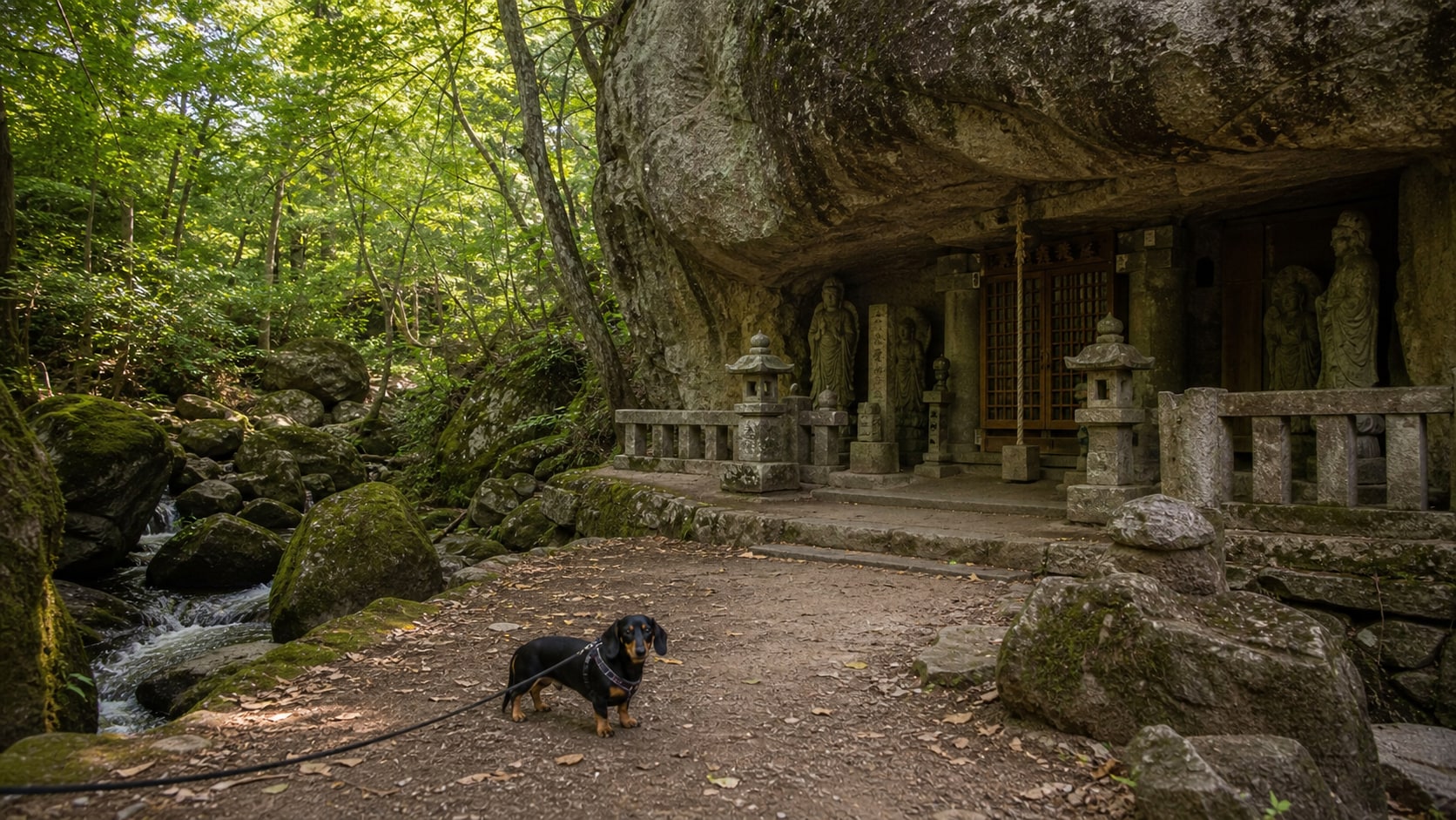 岩屋堂公園のAIイメージ画像2