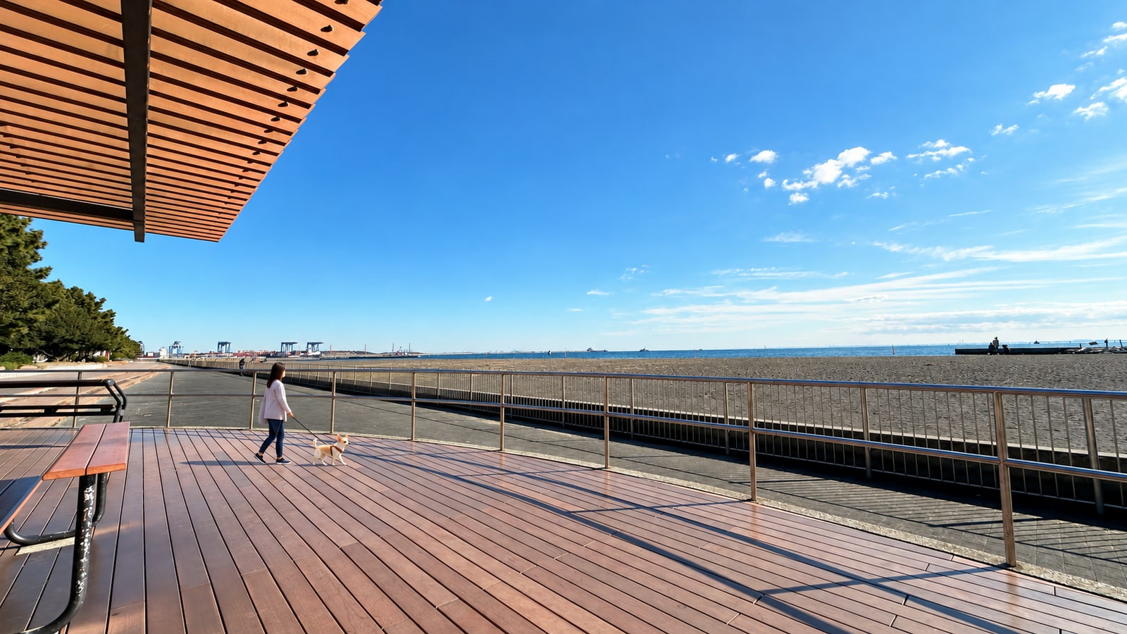 城南島海浜公園 つばさドッグランのAIイメージ画像3