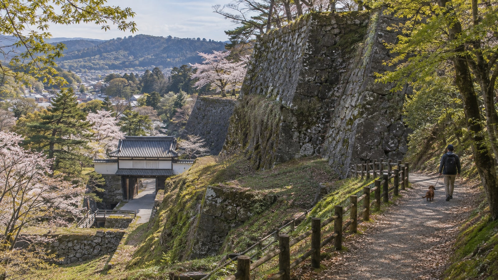 県立霞ヶ城公園（二本松城跡）のAIイメージ画像2
