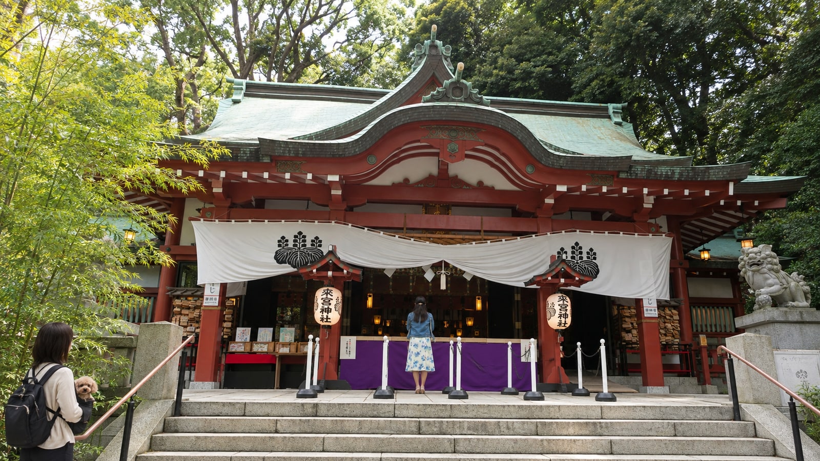來宮神社（AIイメージ画像）