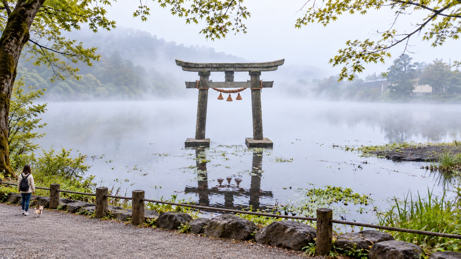 金鱗湖のAIイメージ画像2