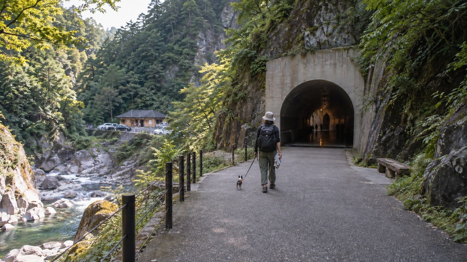 清津峡渓谷トンネルのAIイメージ画像3