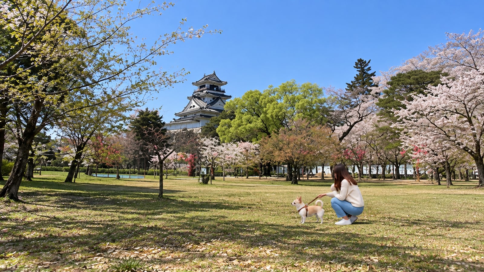 高知城（公園・城郭散策エリア）のAIイメージ画像4