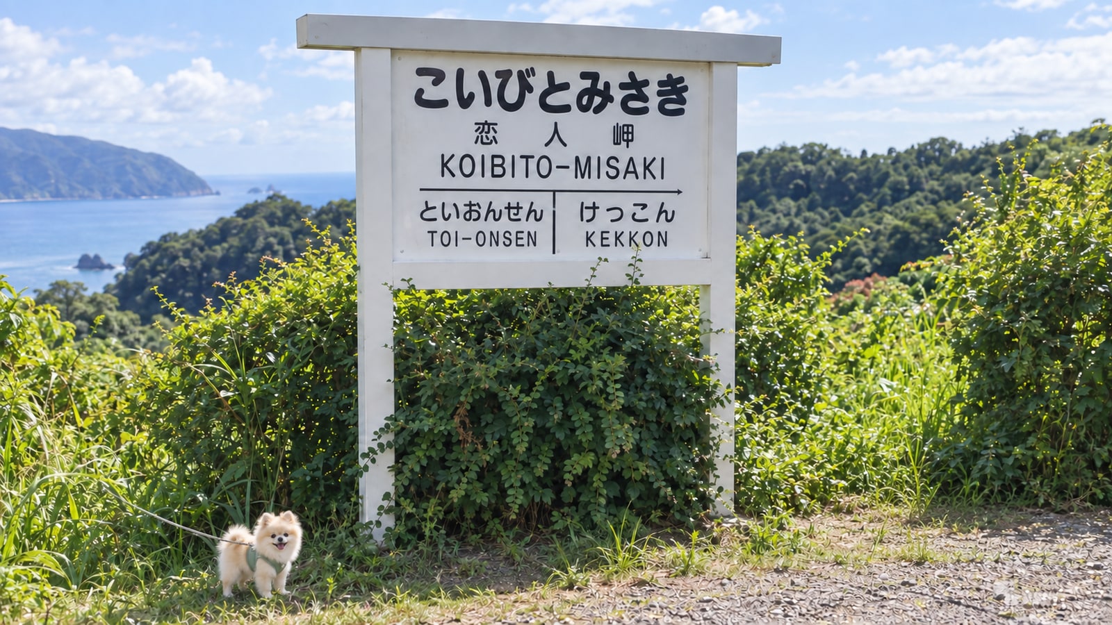 恋人岬のAIイメージ画像2