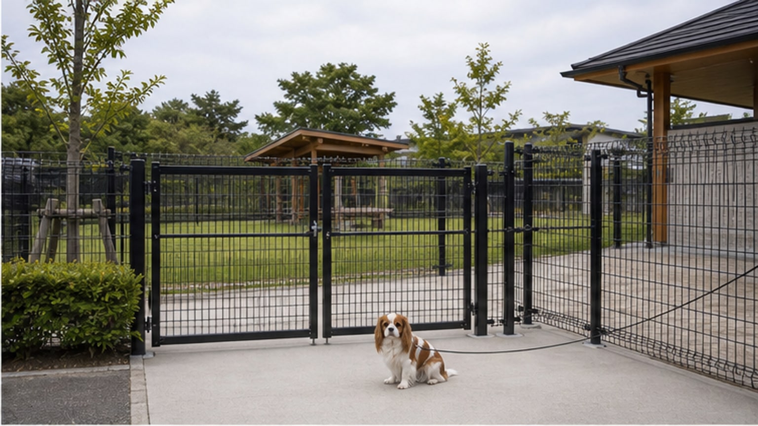 京都動物愛護センター ドッグランのAIイメージ画像2