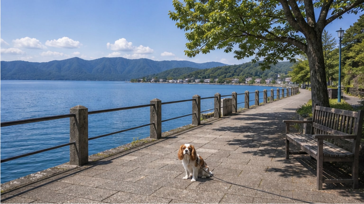 田沢湖（湖畔・たつこ像周辺）のAIイメージ画像2