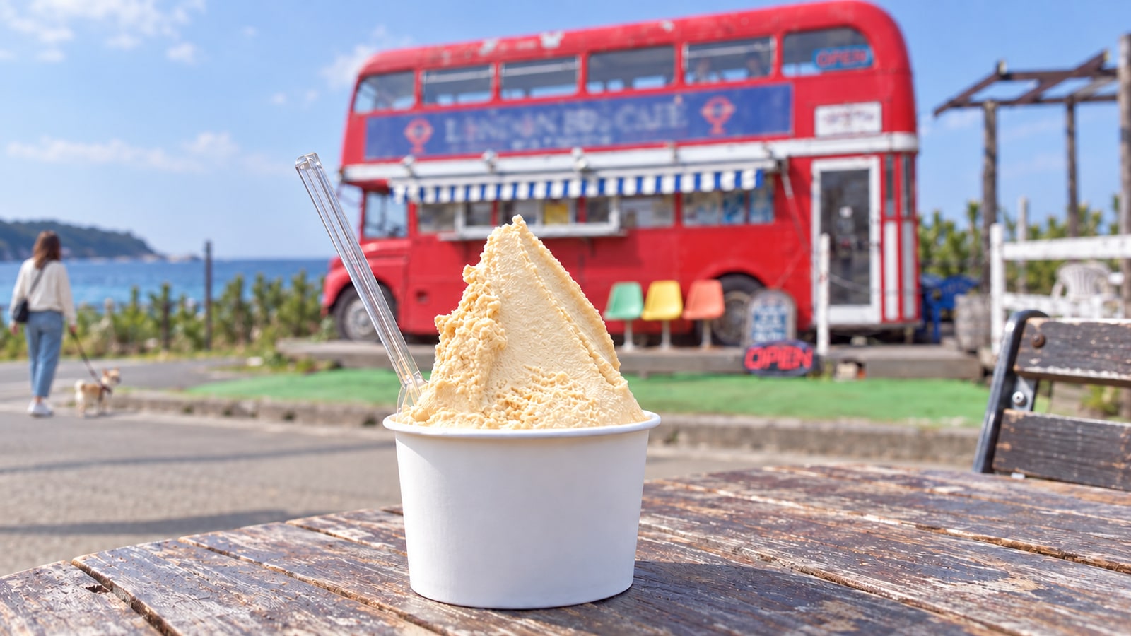 ロンドンバスカフェのAIイメージ画像4