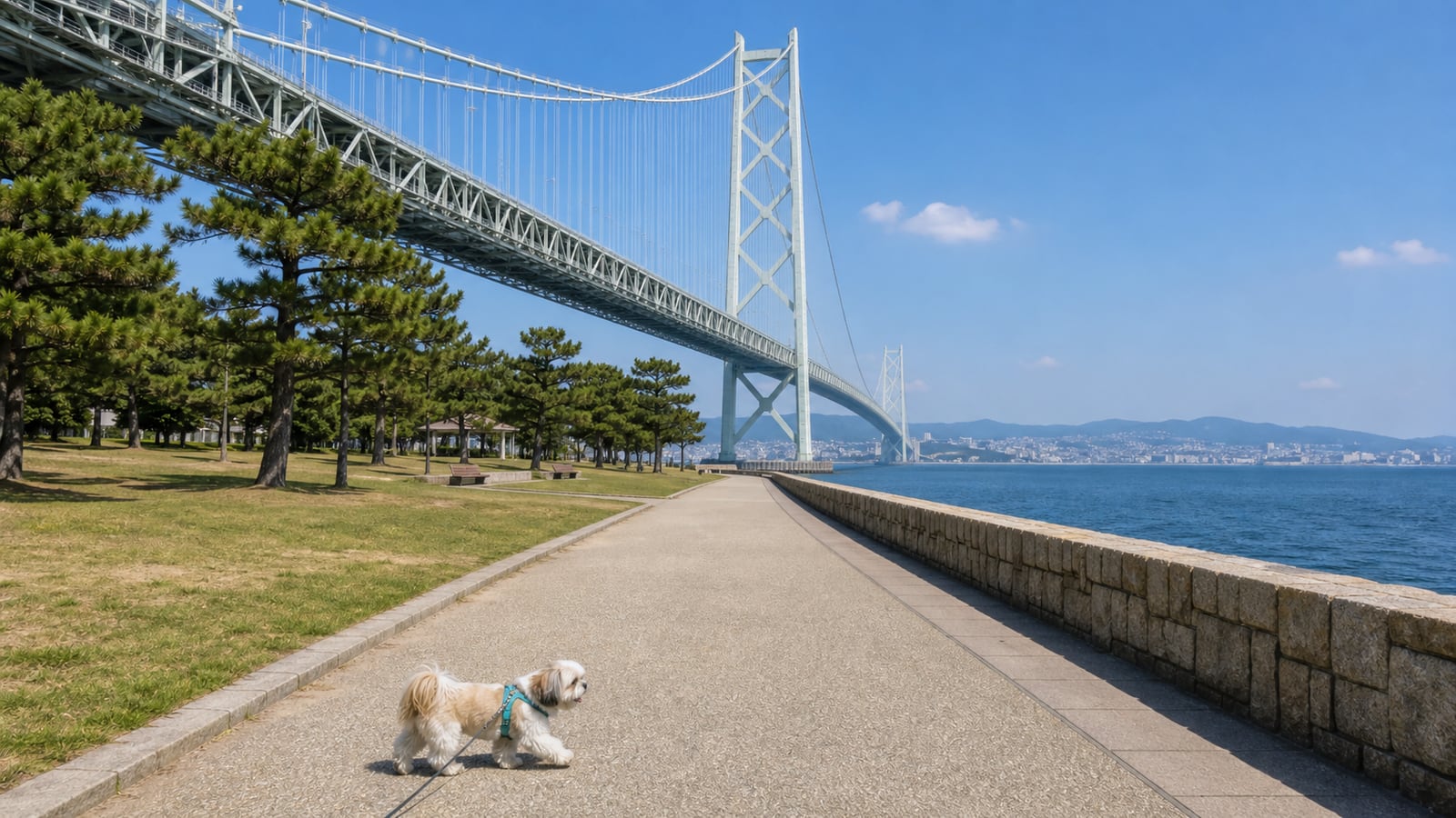 兵庫県立舞子公園（明石海峡大橋）のAIイメージ画像2