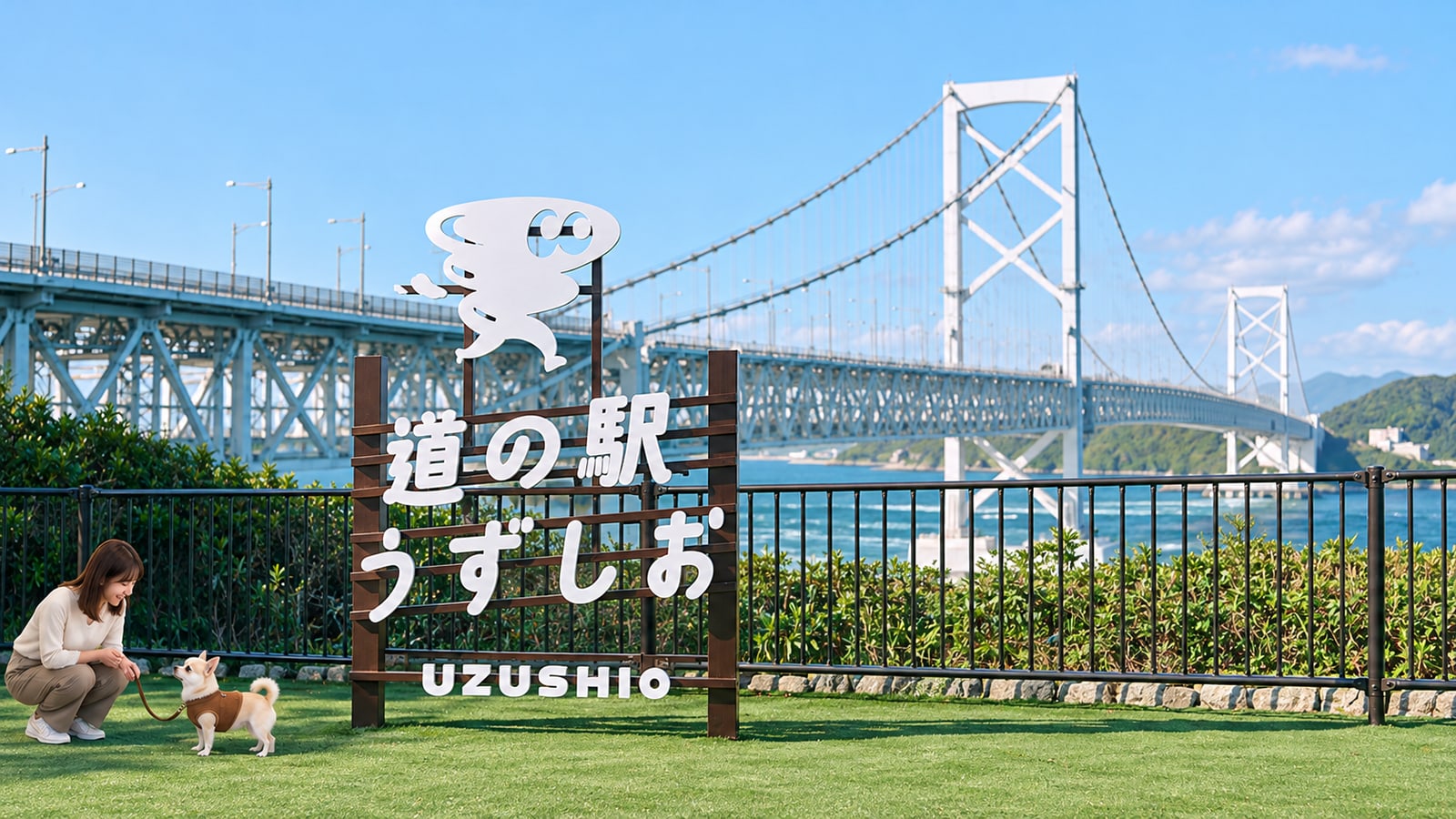 道の駅うずしお（AIイメージ画像）