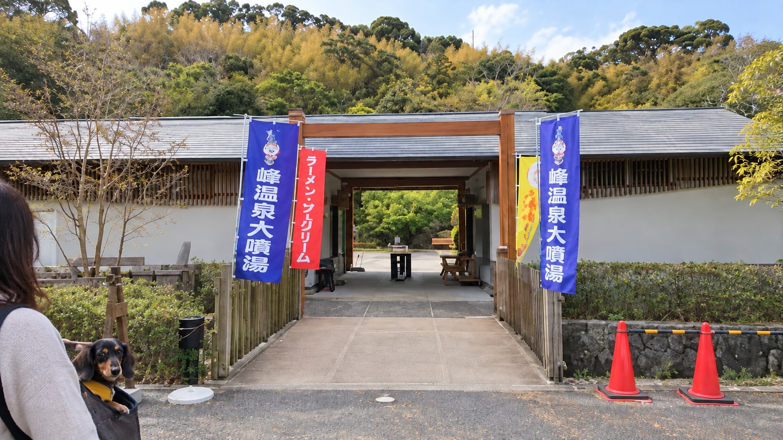 峰温泉大噴湯公園のAIイメージ画像2