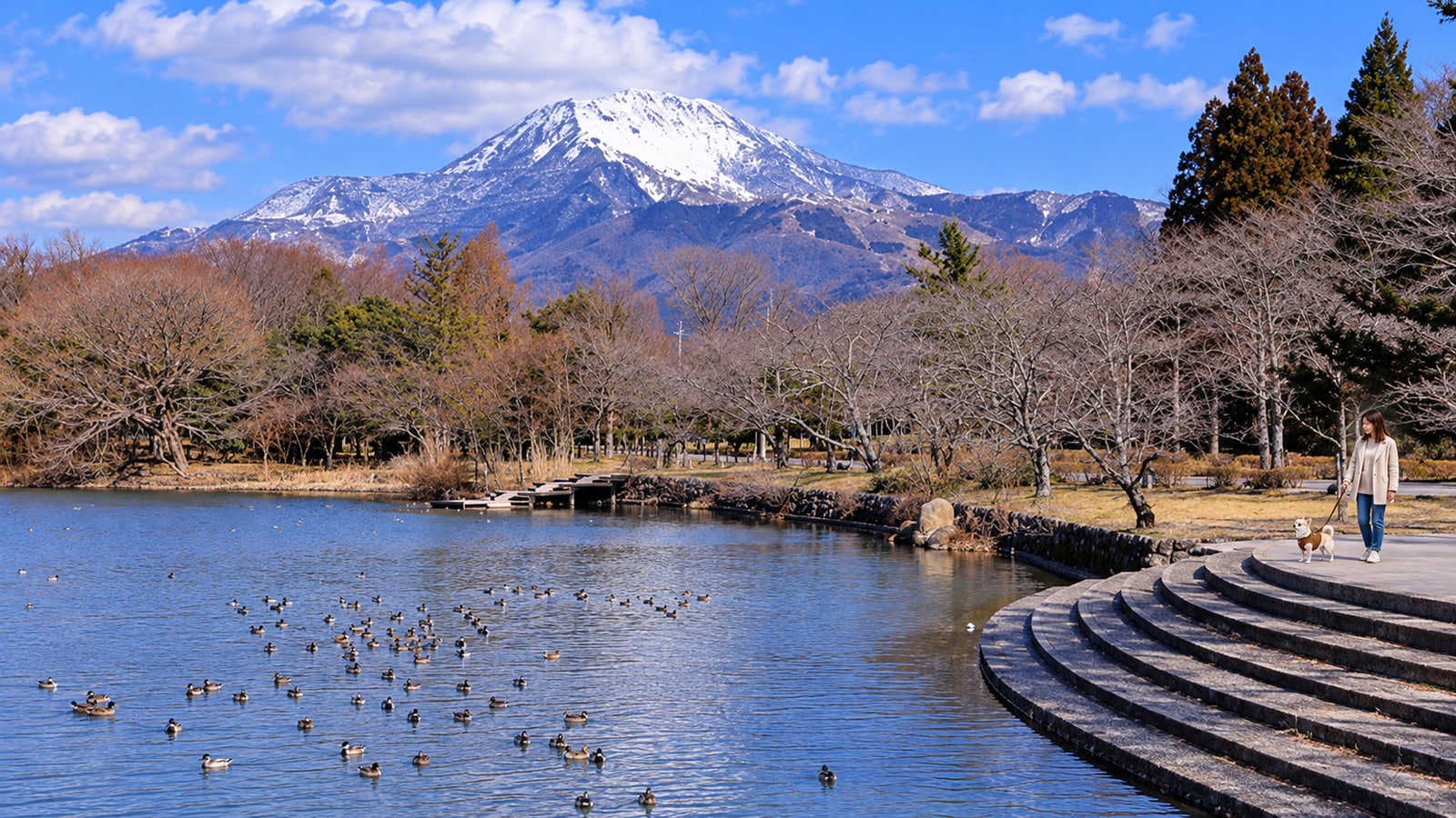 三島池（AIイメージ画像）