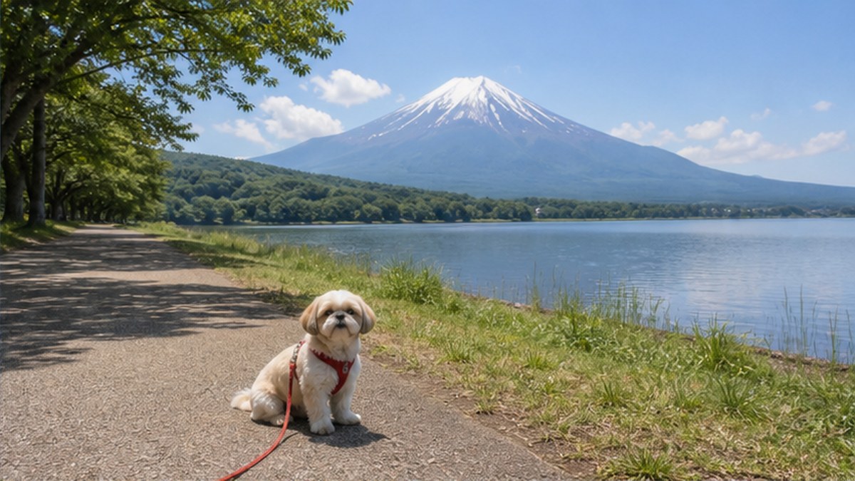 山中湖 長池親水公園のAIイメージ画像2