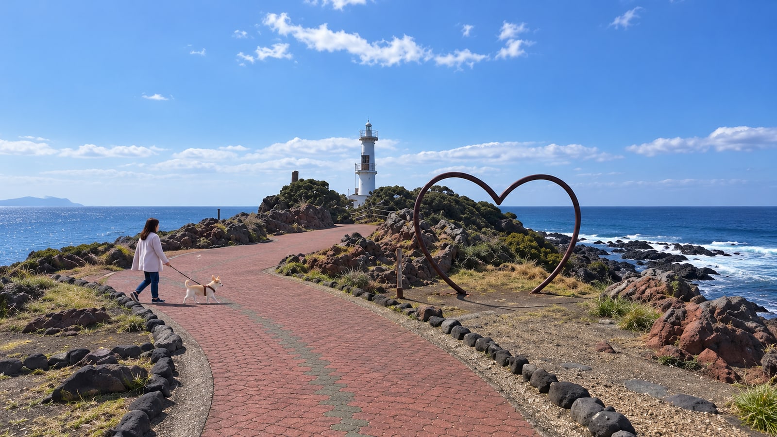 長崎鼻（薩摩長崎鼻灯台・長崎鼻公園）のAIイメージ画像2