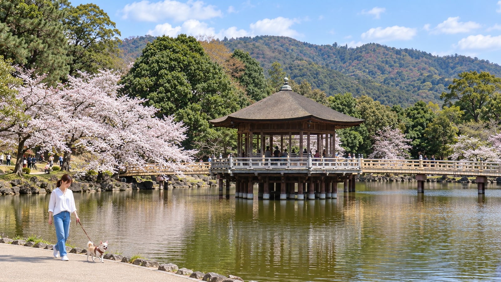 奈良公園のAIイメージ画像2