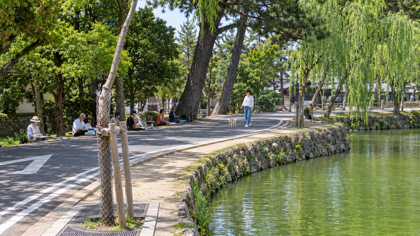 奈良公園のAIイメージ画像3