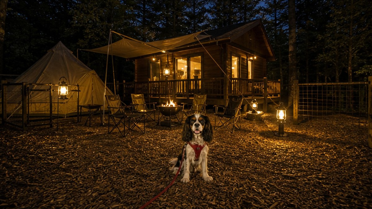 小田急山中湖フォレストコテージ（ドッグランキャンプサイト）のAIイメージ画像3