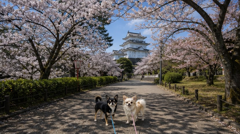 小田原城址公園のAIイメージ画像2