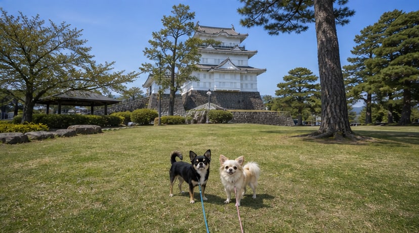小田原城址公園のAIイメージ画像4