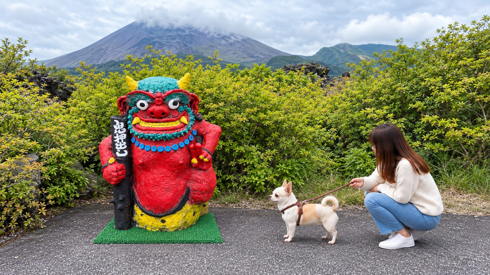 鬼押出し園のAIイメージ画像2