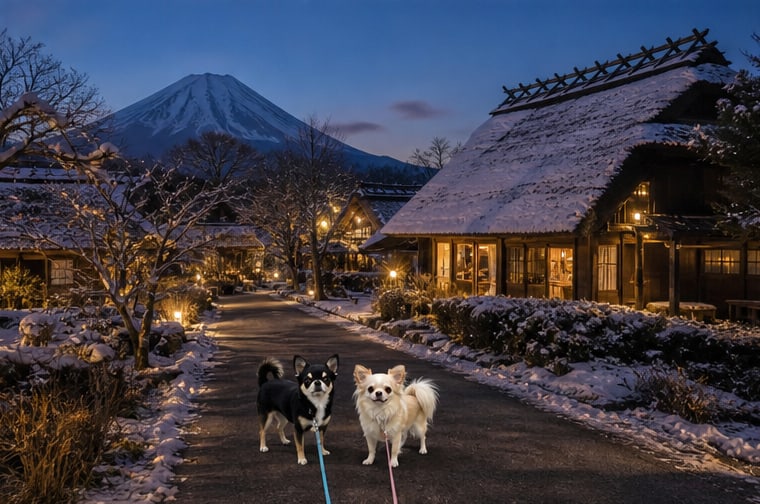 西湖いやしの里根場のAIイメージ画像4