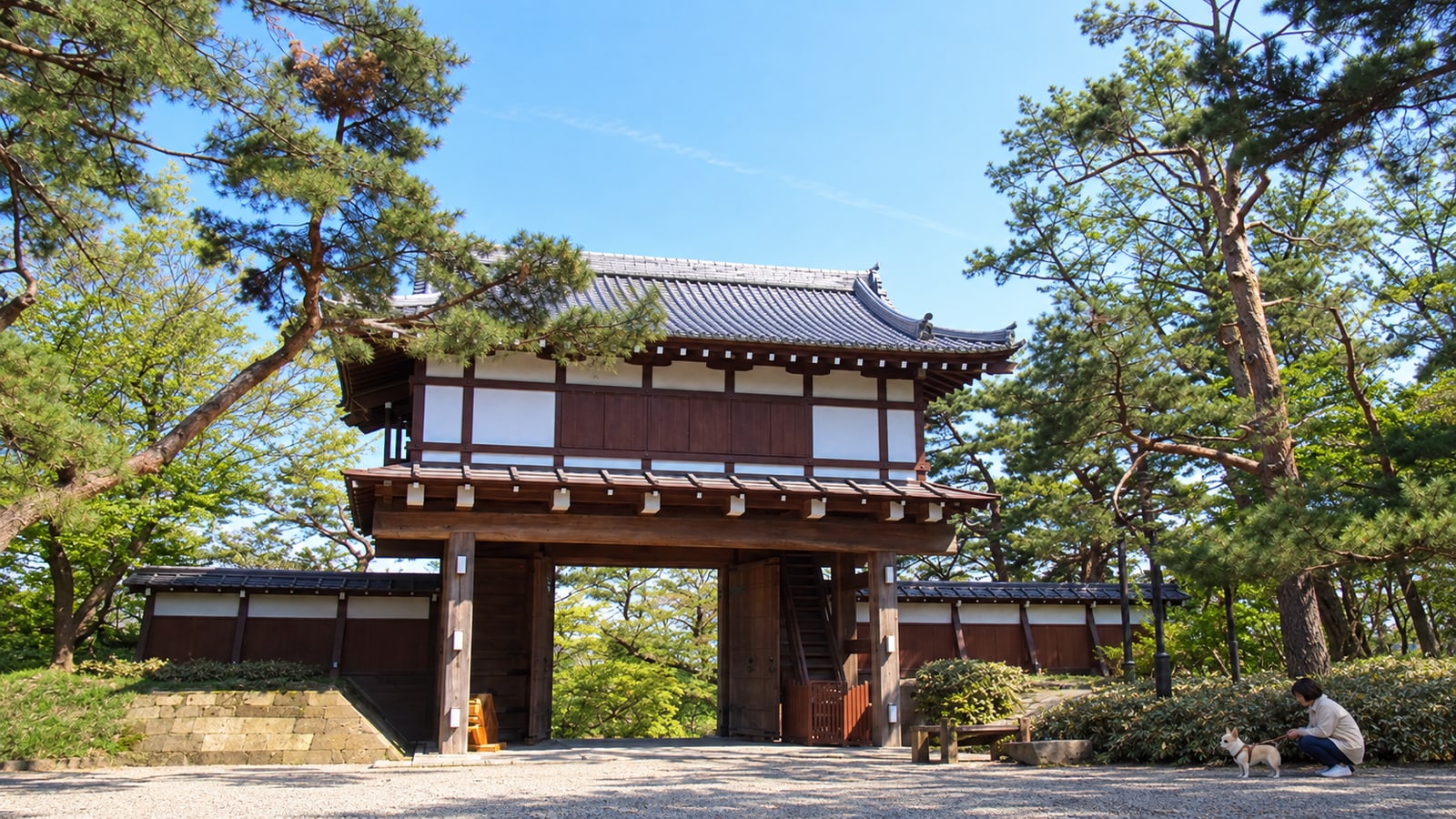千秋公園（久保田城跡）のAIイメージ画像2