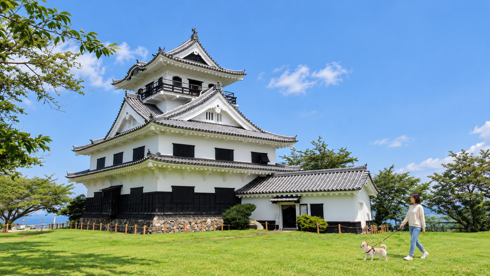 城山公園（館山城）（AIイメージ画像）