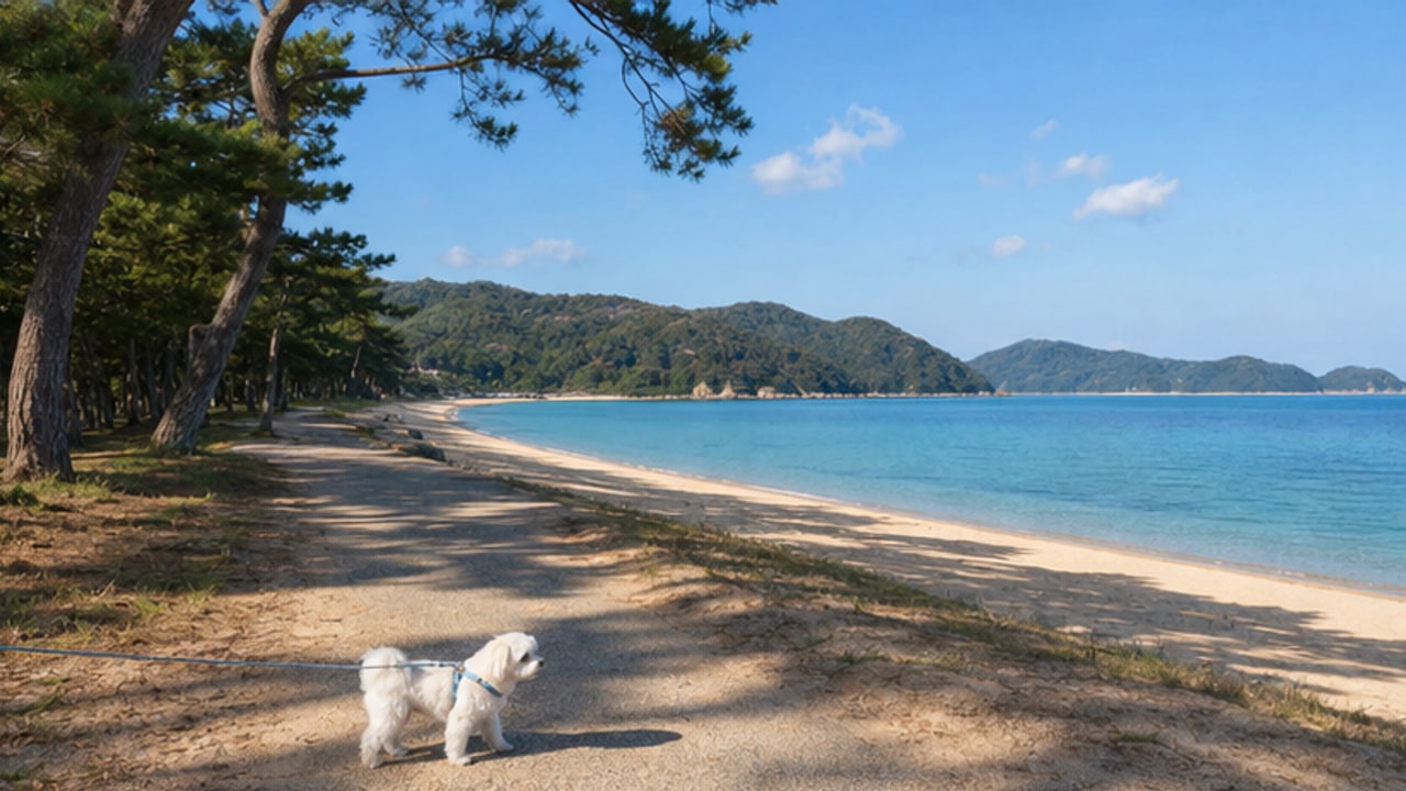 水晶浜海水浴場のAIイメージ画像2